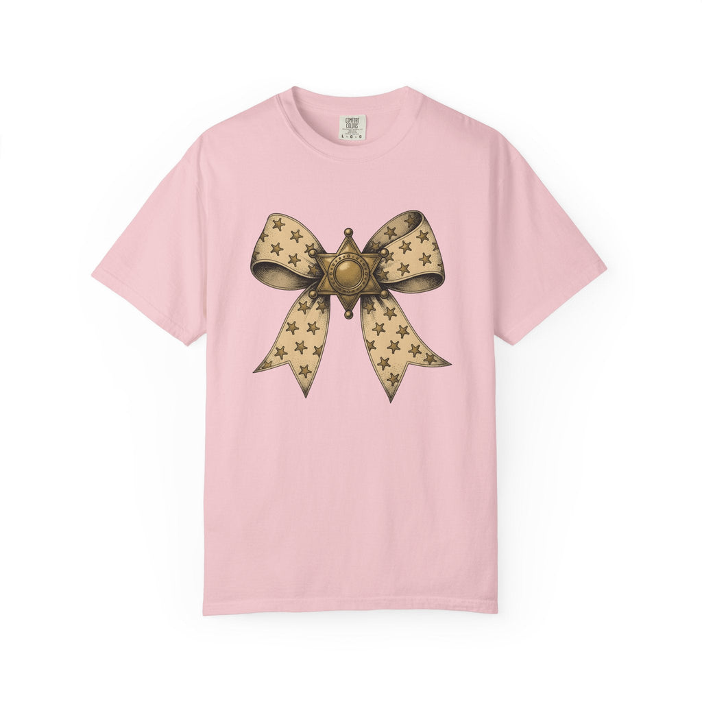 Marshal Star Bow Shirt Cowgirl Western Show Gift for Women product image 3
