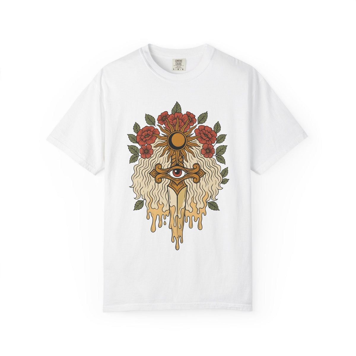 Eye Knife Sun Shirt Boho Chic Spirituality Gift Women product image 1