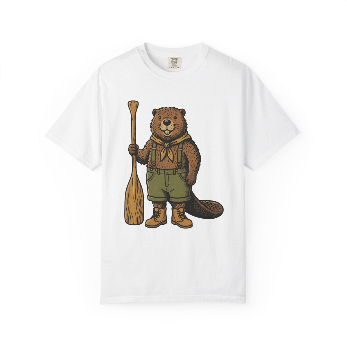 Beaver Rv Shirt Animals Hiking Unisex Gift Antique Tee product image 1