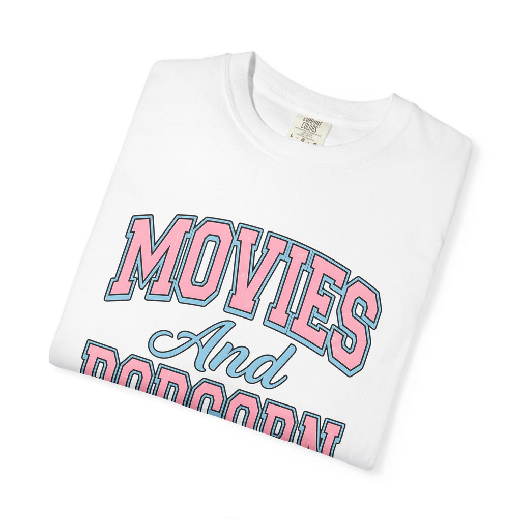 Film Night Shirt Movie Snack Gift Women Collegiate Tee product image 5