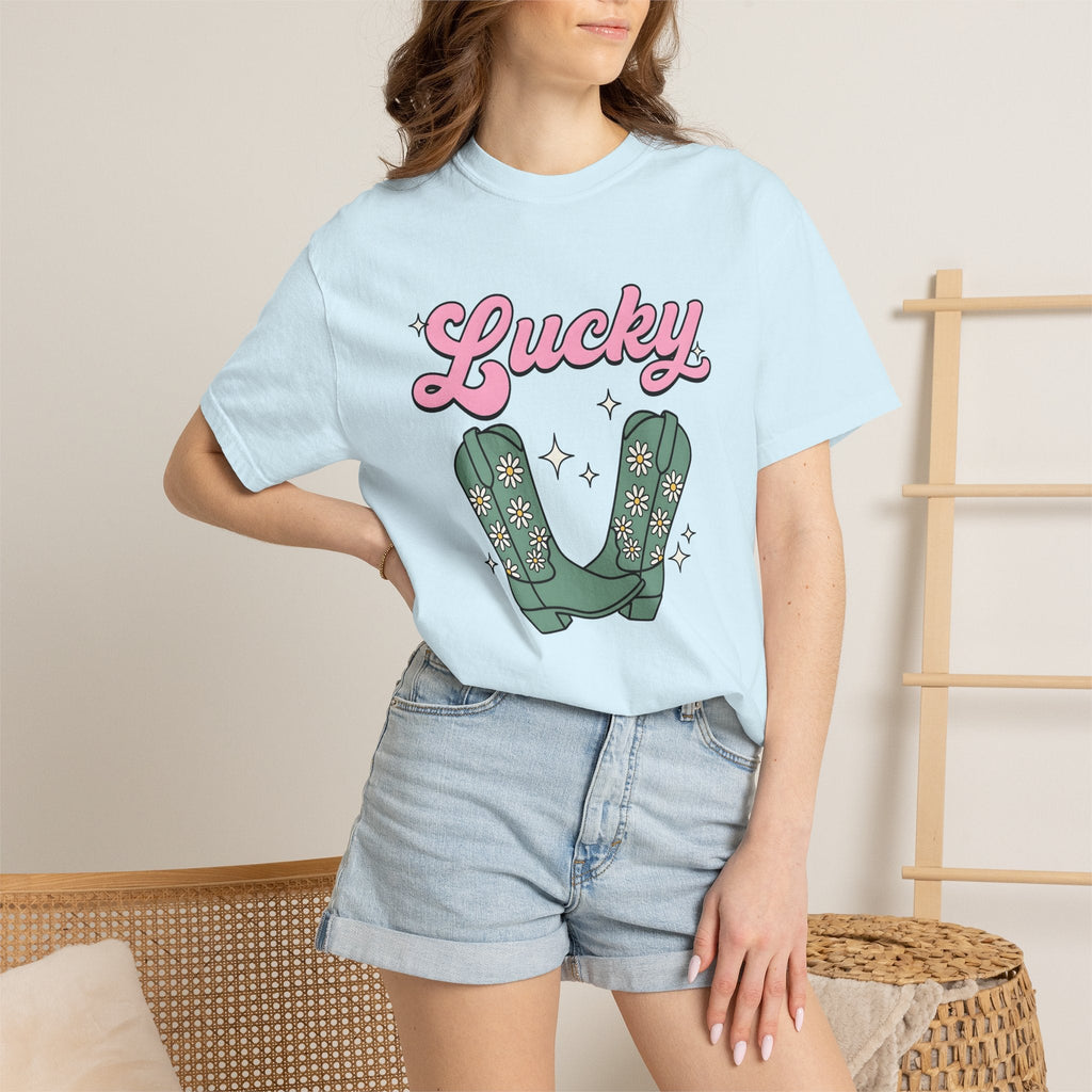 Leather Boots Shirt Cowgirl Country Gift Women Animated Tee product image 9