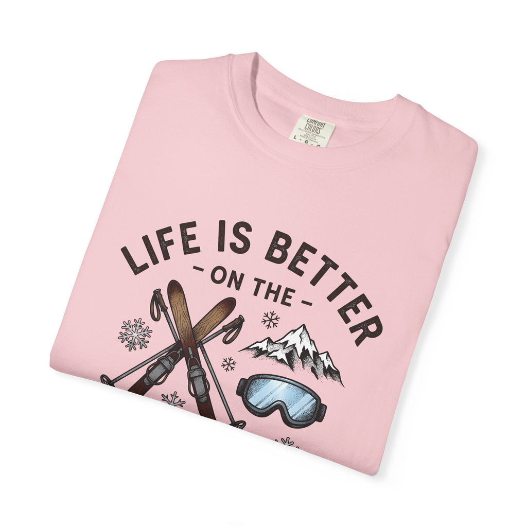 Snow Gear Shirt Skiing Frost Unisex Gift Aged Tee Winter product image 11