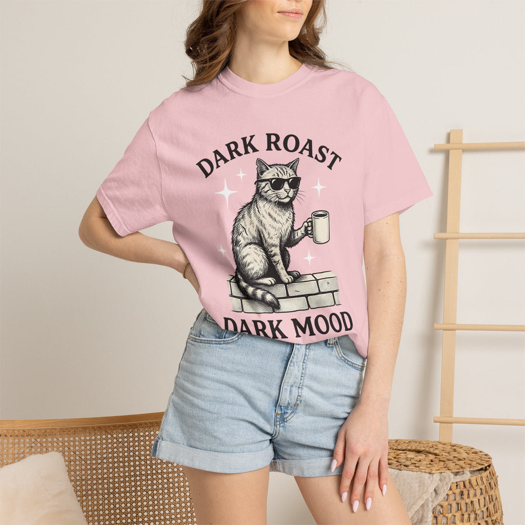 Cat Coffee Cup Shirt Coffee Feline Unisex Gift Retro Tee Mug T-Shirt Coffee Fan