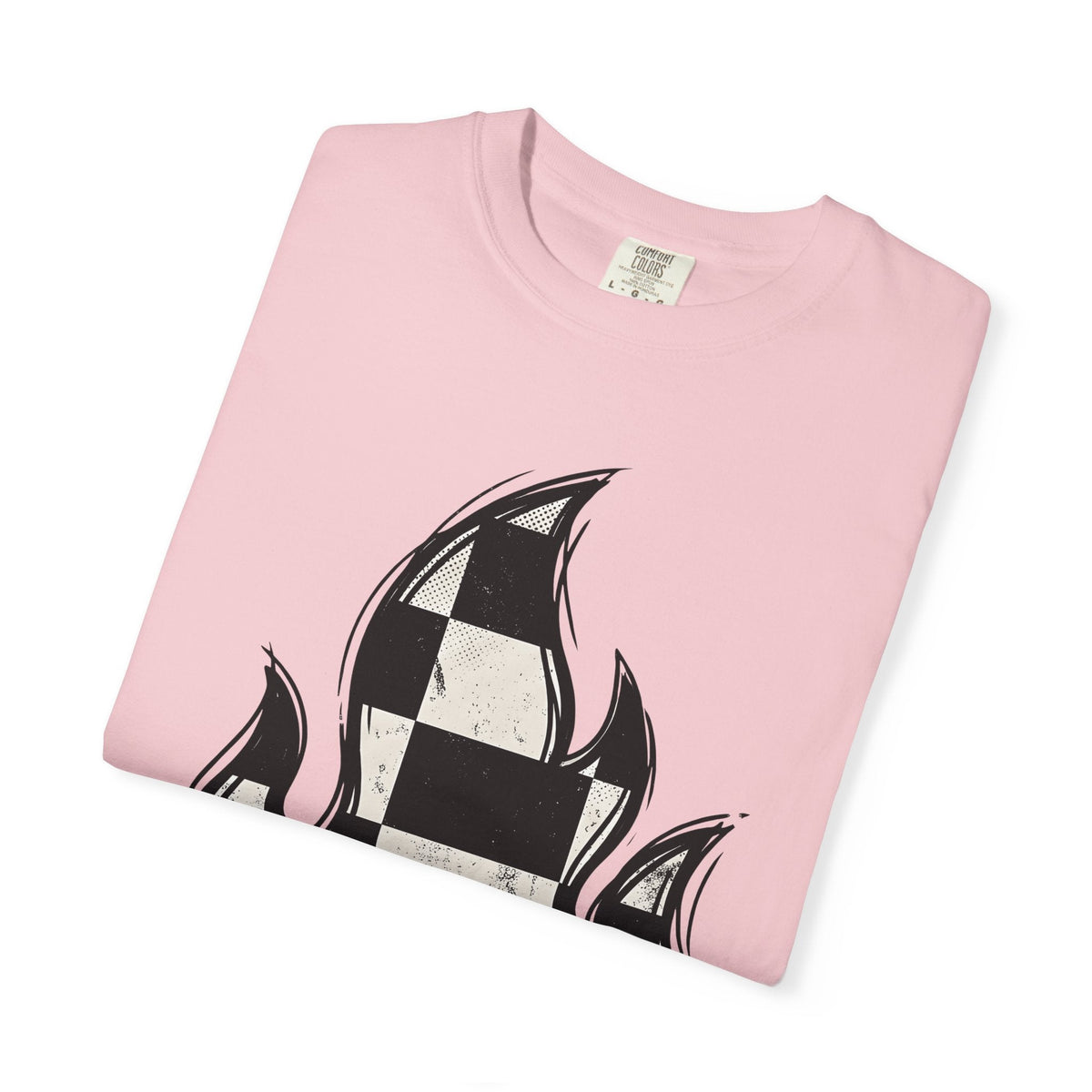 Plaid Fire Shirt Sports Motorsport Gift Women Worn Tee product image 11