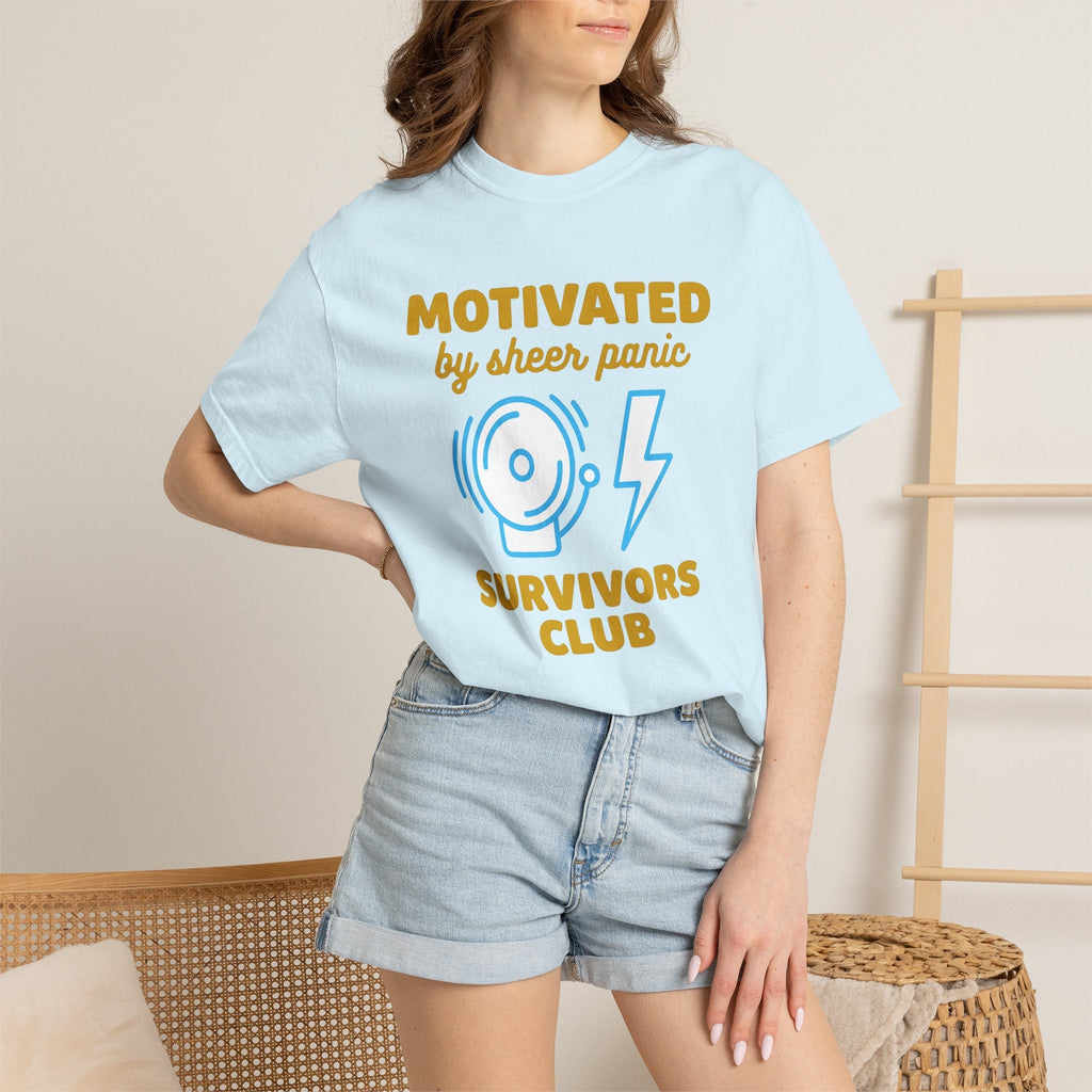 Warning Bell Lightning Shirt Teachers Comedy Unisex Gift product image 9