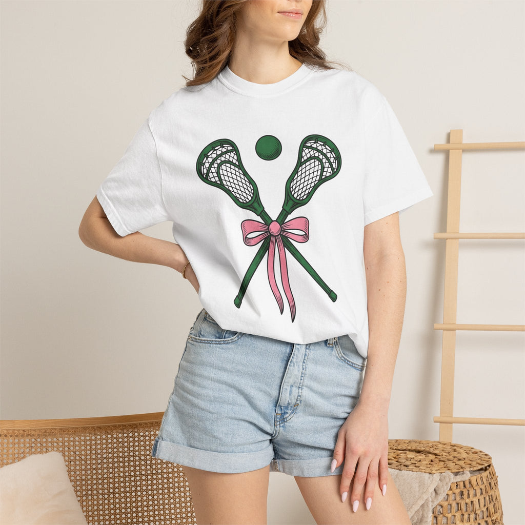 Lacrosse Sticks Shirt Sports Unisex Gift Line Art Tee product image 6
