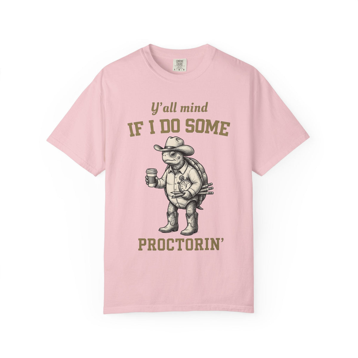 Western Turtle Shirt Teachers Jokes Unisex Gift Retro Tee product image 3