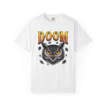 Owl Face Creepy T-Shirt – Spooky Halloween Wildlife product image 1