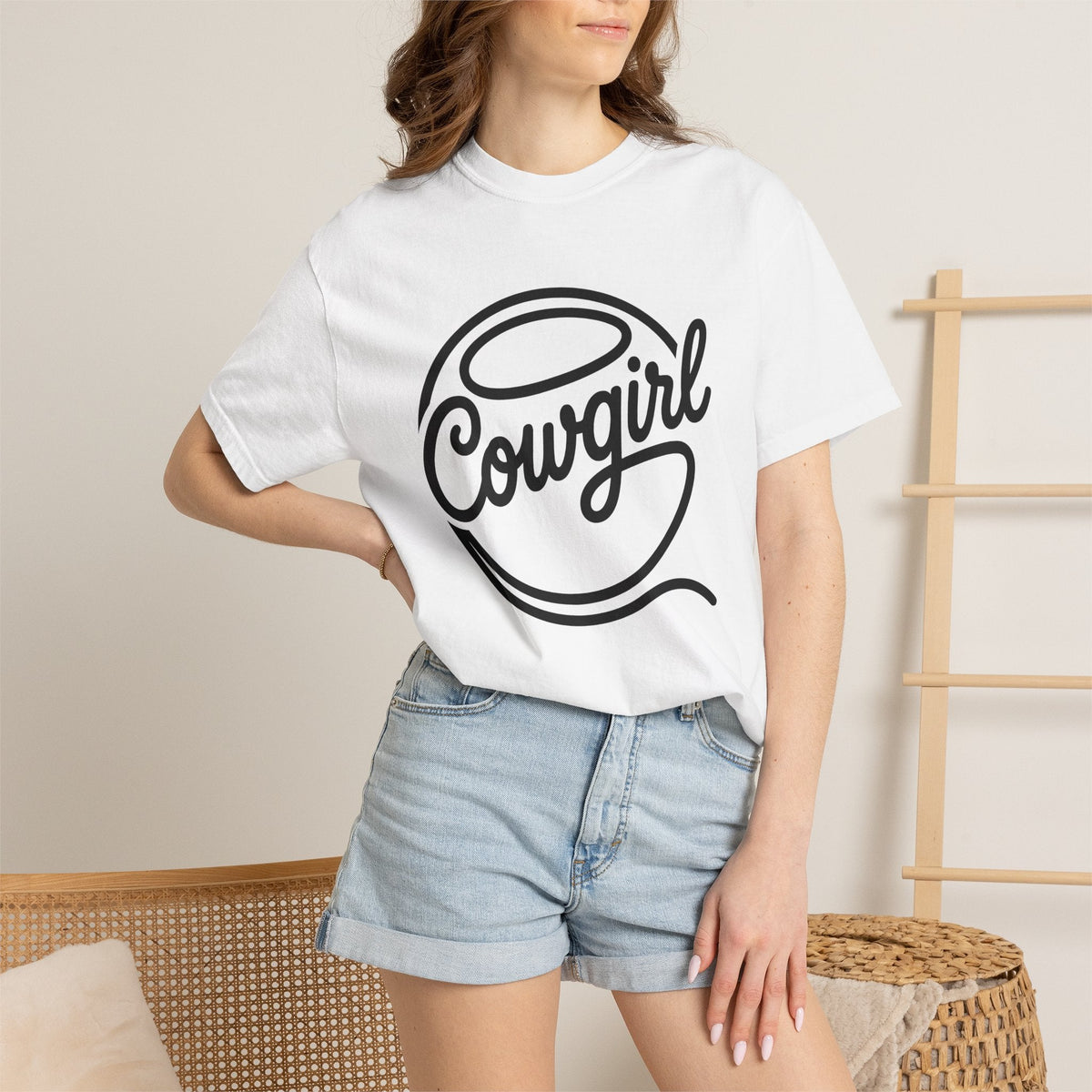 Cowboy Hat Shirt Cowgirl Western Gift Women Contemporary Tee Stetson T-Shirt Cowgirl Fan Country Tshirt Western Design Simple Rodeo Tshirt