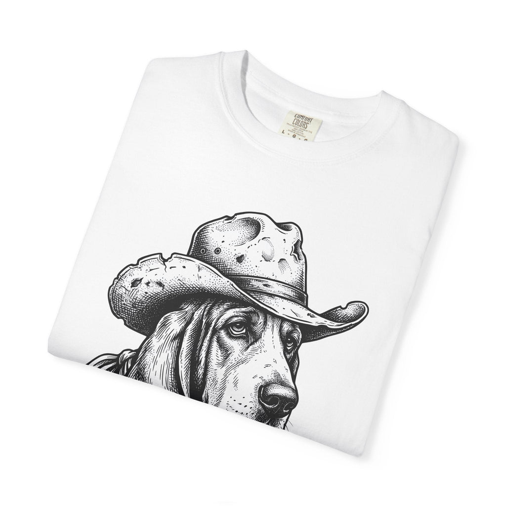 Basset Hound Western Shirt Dog Cowboys Unisex Gift Sketch product image 5