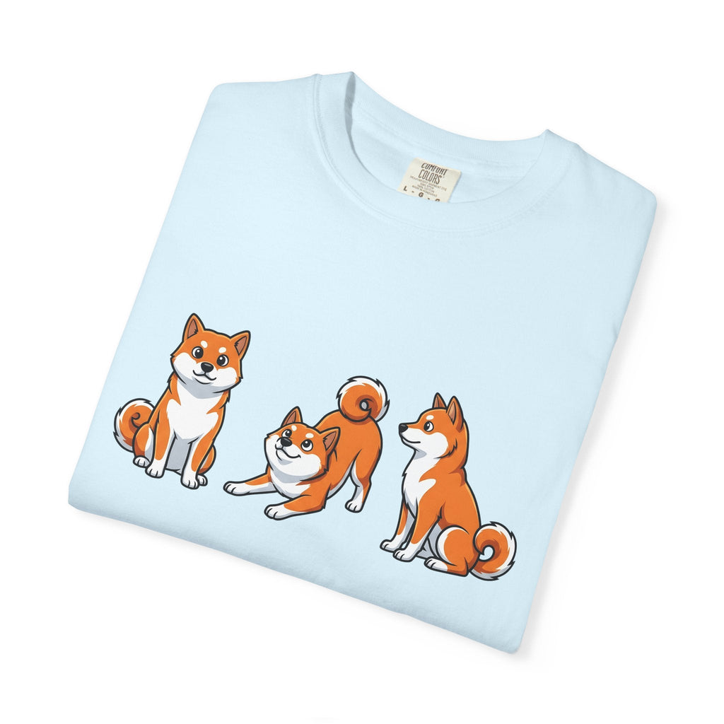 Shiba Inu Dogs Shirt Dog Fauna Unisex Gift Line Art Tee product image 8