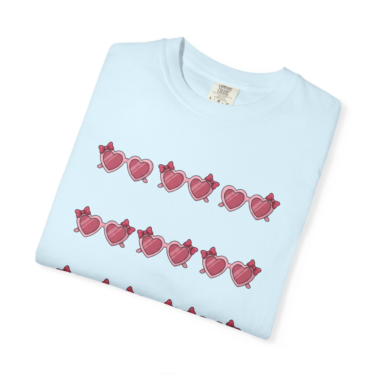 Heart Glasses Shirt Moms Adorable Gift for Women Cartoon product image 8