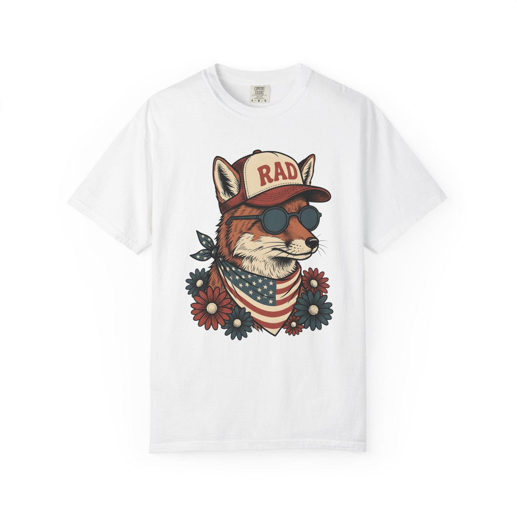 Fox Eyeglasses Shirt 4th Of July Fauna Unisex Gift Classic product image 1