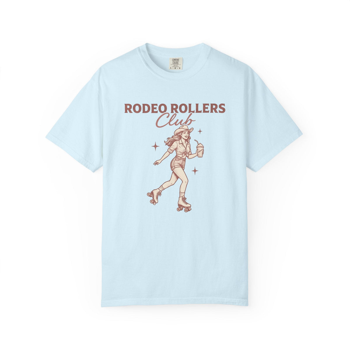Cowgirl Roller Skates Shirt Retro Gift for Women Vintage Tee product image 2