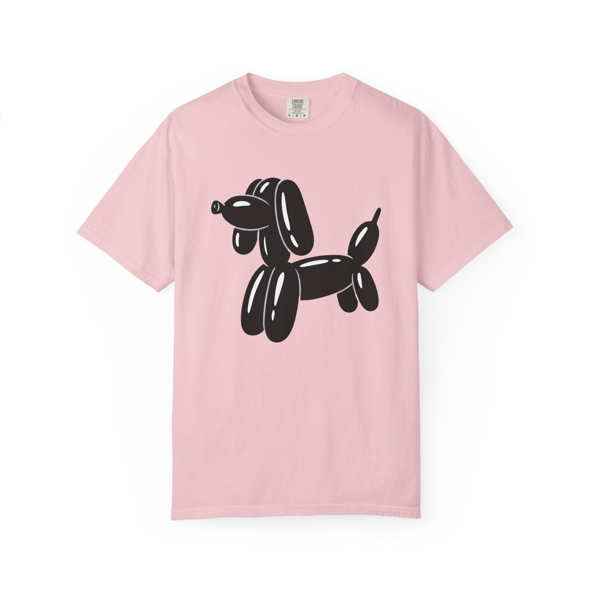 Balloon Puppy Shirt Cute Pets Unisex Gift Simple Tee Dog product image 3