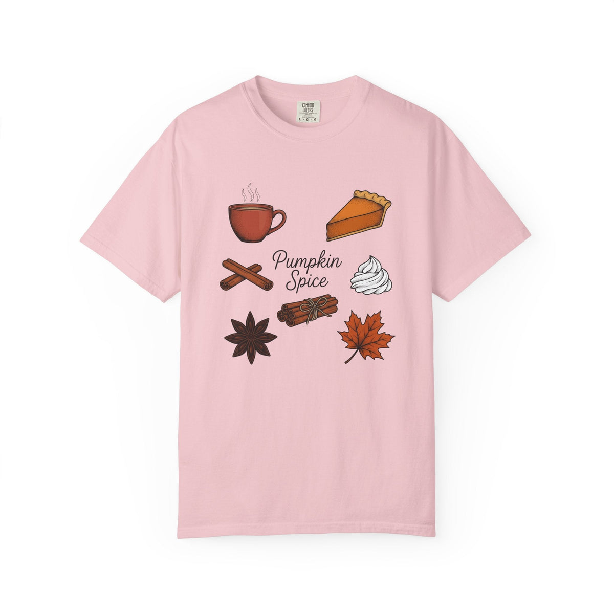 Pumpkin Spice Coffee Shirt Fall Gourmet Unisex Gift Rustic Tee Pumpkin Spice