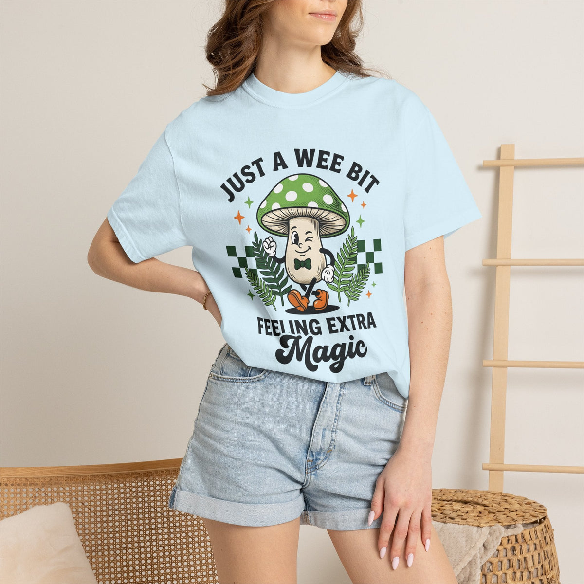 Shroom Character Shirt St Patrick's Day Mysticism Unisex product image 9