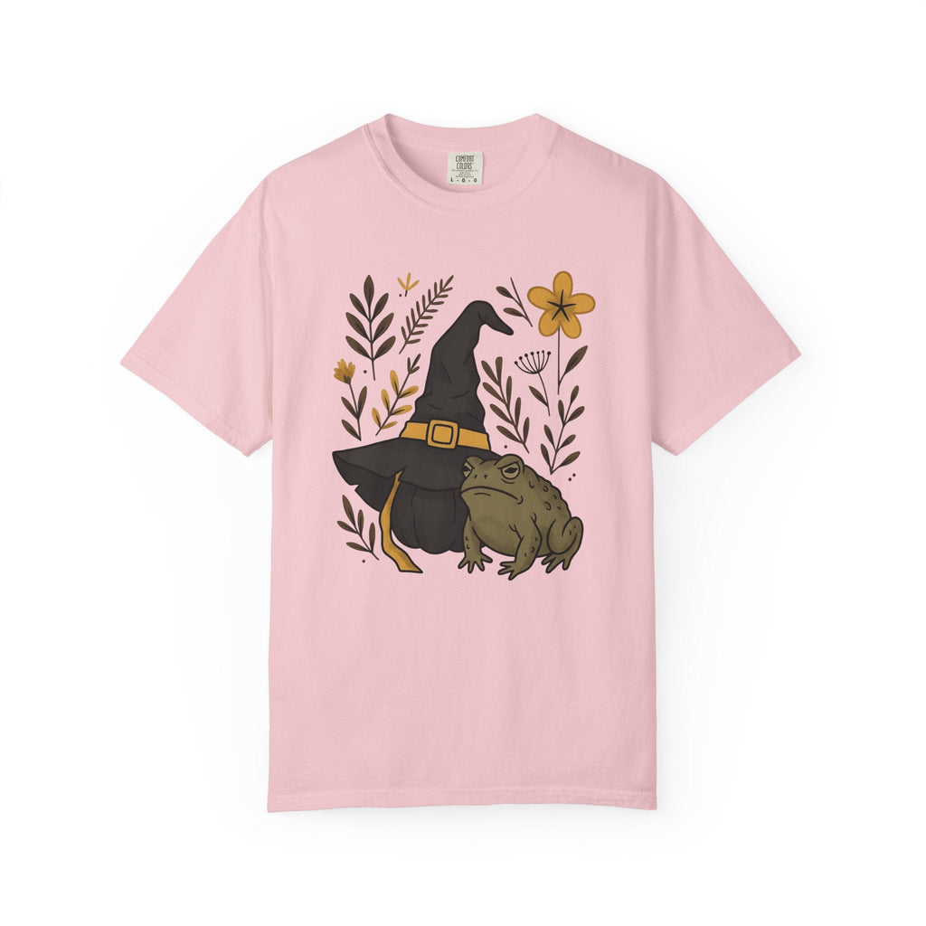 Toad Witch Hat Shirt Halloween Witch Unisex Gift Bohemian Tee Witch Hat T-Shirt