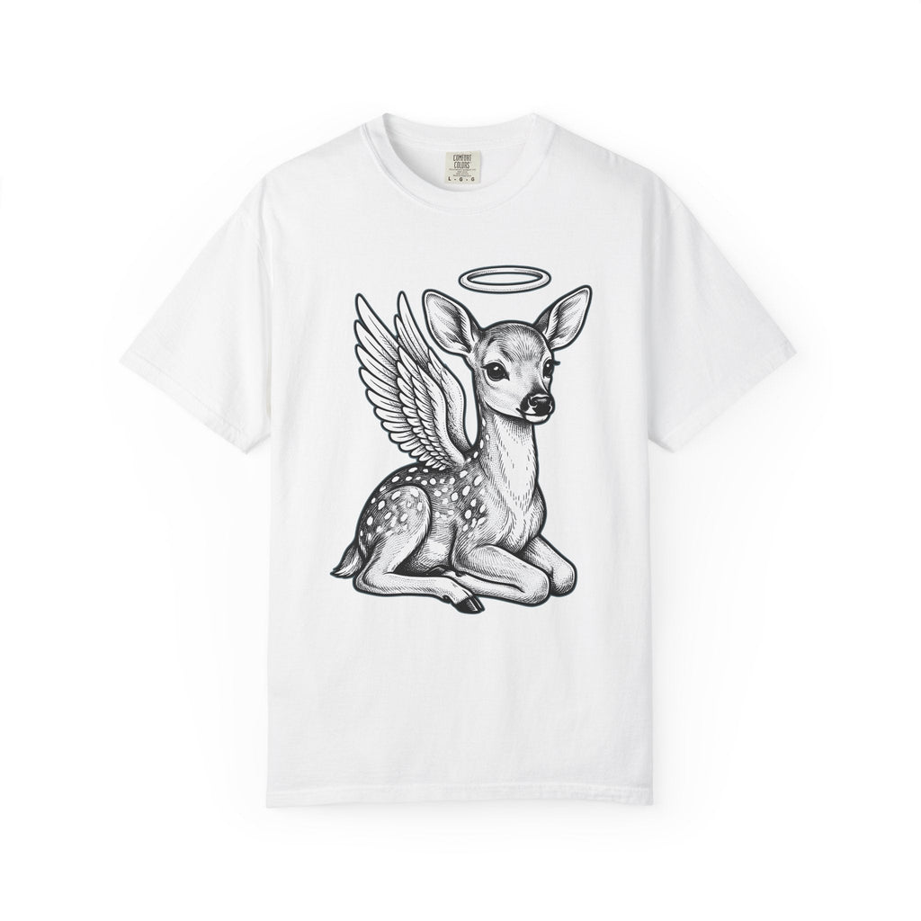 Mythical Doe Shirt Cute Wildlife Unisex Gift Cartoon Tee product image 1