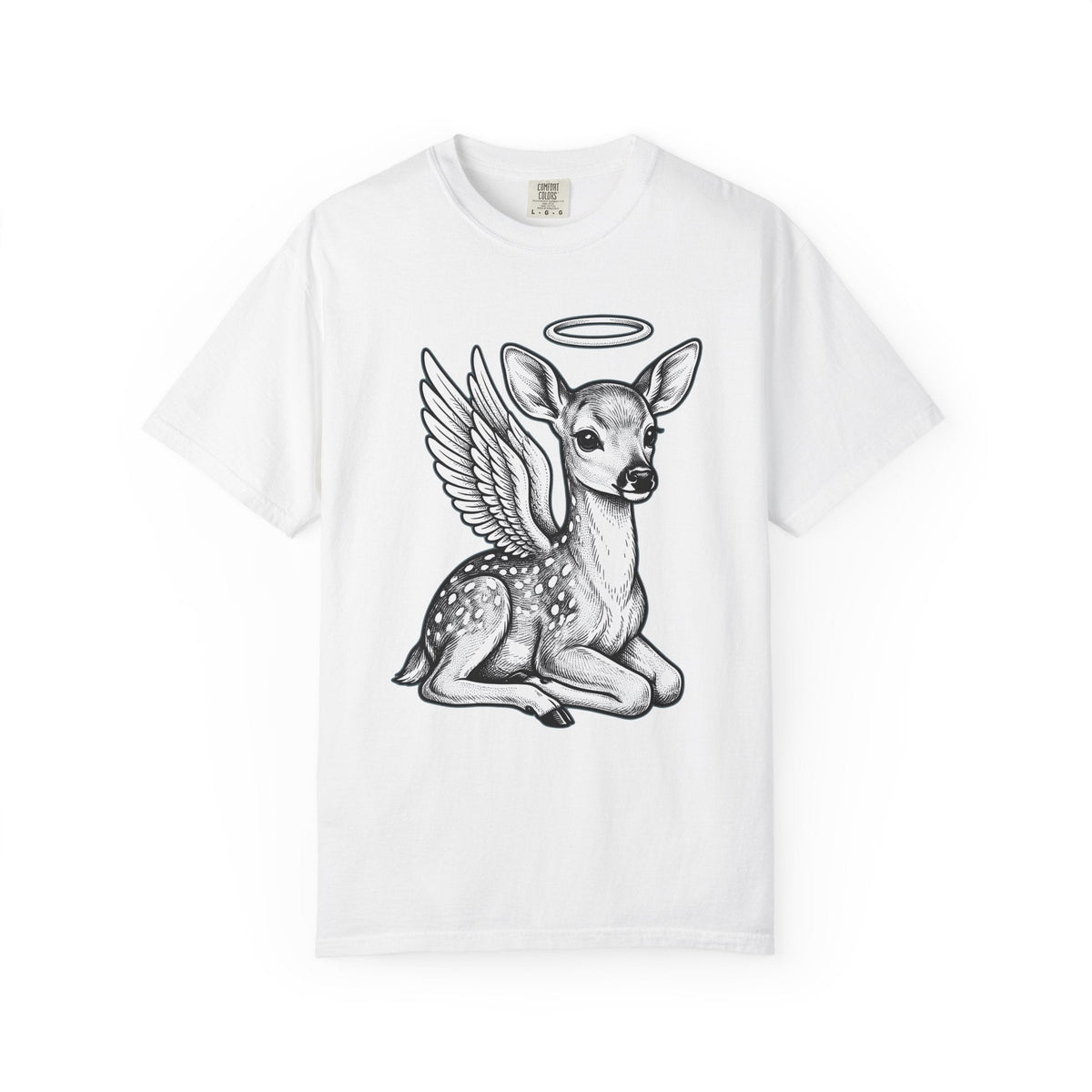 Mythical Doe Shirt Cute Wildlife Unisex Gift Cartoon Tee product image 1