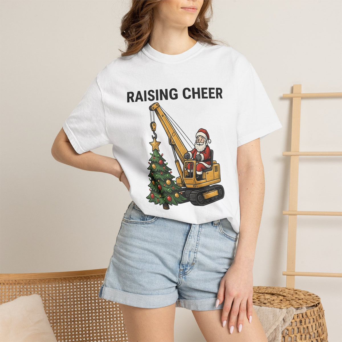 Holiday Crane Shirt Christmas Comedy Unisex Gift Animation product image 6