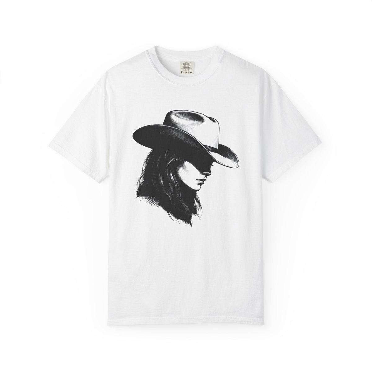 Cowgirl Portrait Shirt Agriculture Gift for Women Cartoon product image 1