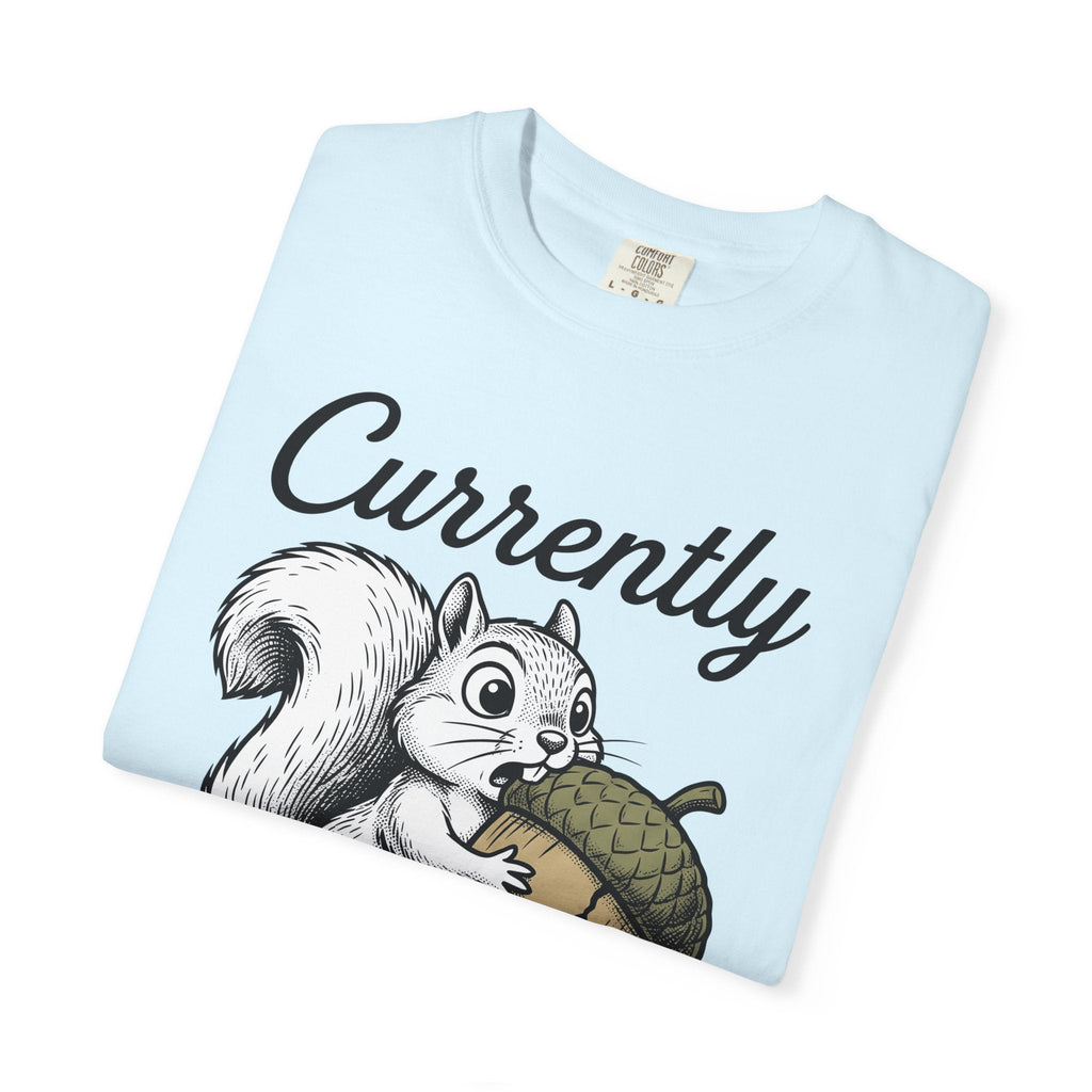 Chipmunk Acorn Doodle T-Shirt – Funny Woodland Critter product image 8