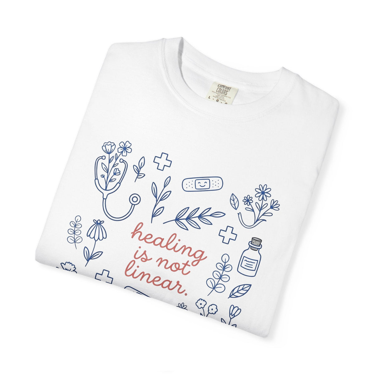 Stethoscope Flowers Shirt Nurses Fitness Unisex Gift Line product image 5