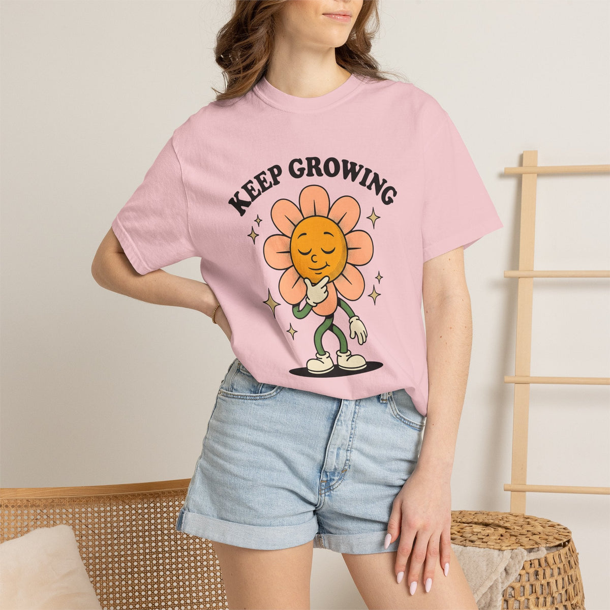 Flower Icon Shirt Funny Encouragement Gift Women Hand Drawn product image 12