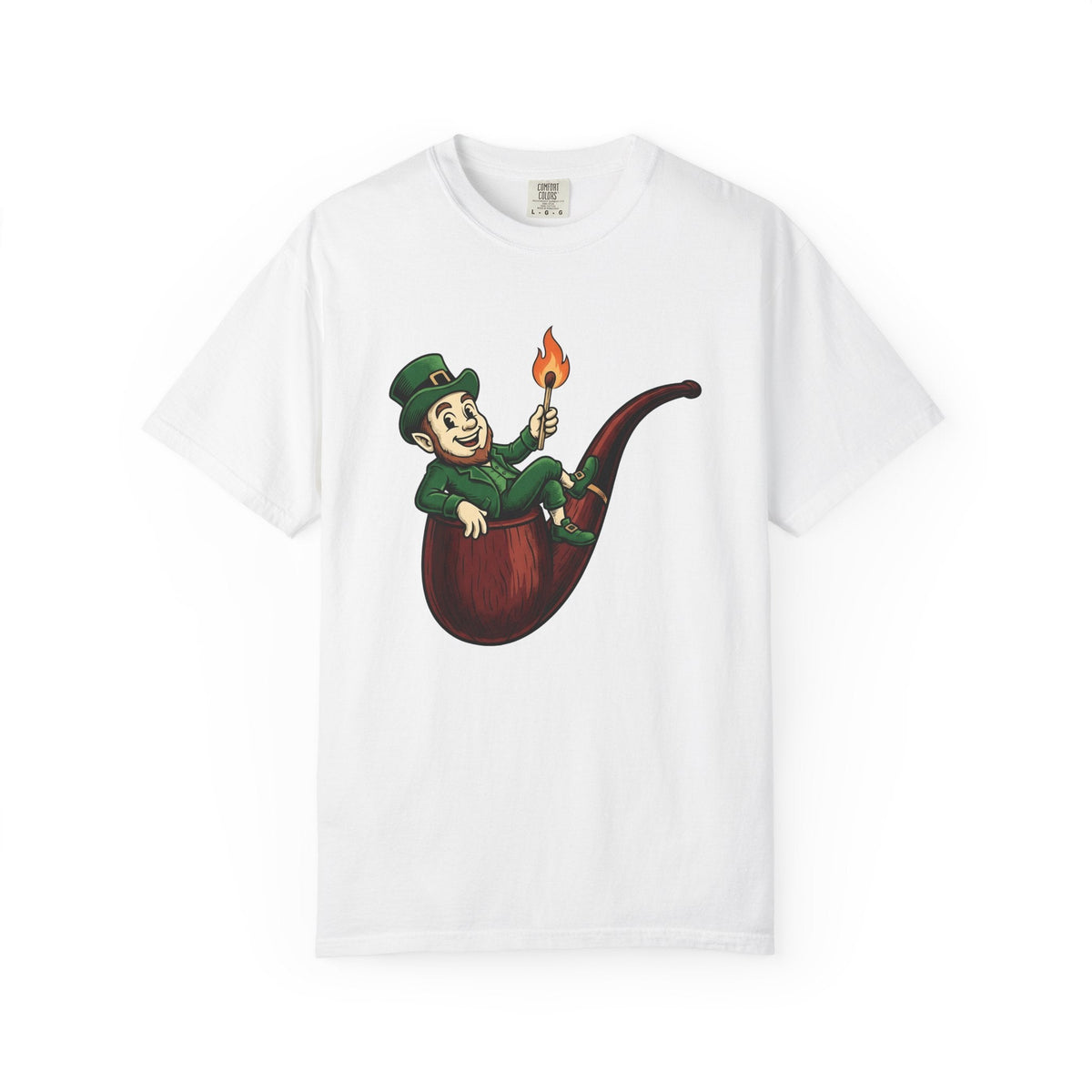 Leprechaun Pipe Shirt St Patrick's Day Irish Unisex Gift product image 1