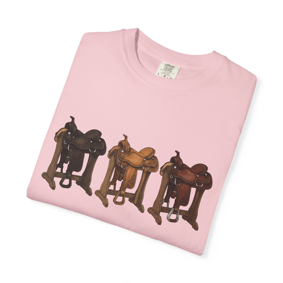 Rodeo Saddles Shirt Cowgirl Ranch Gift for Women Line Art product image 11
