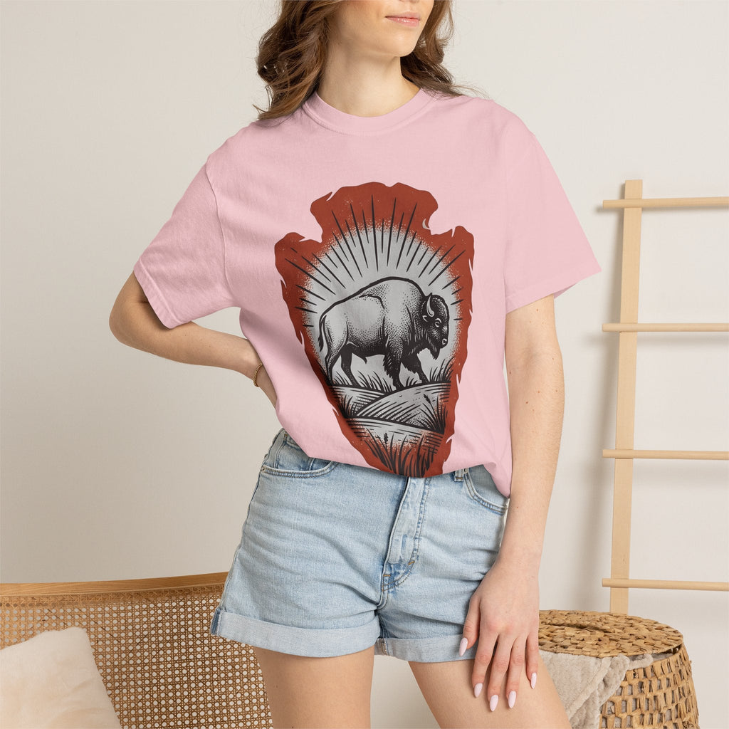 Buffalo Design Shirt Animal Wilderness Unisex Gift Retro product image 12