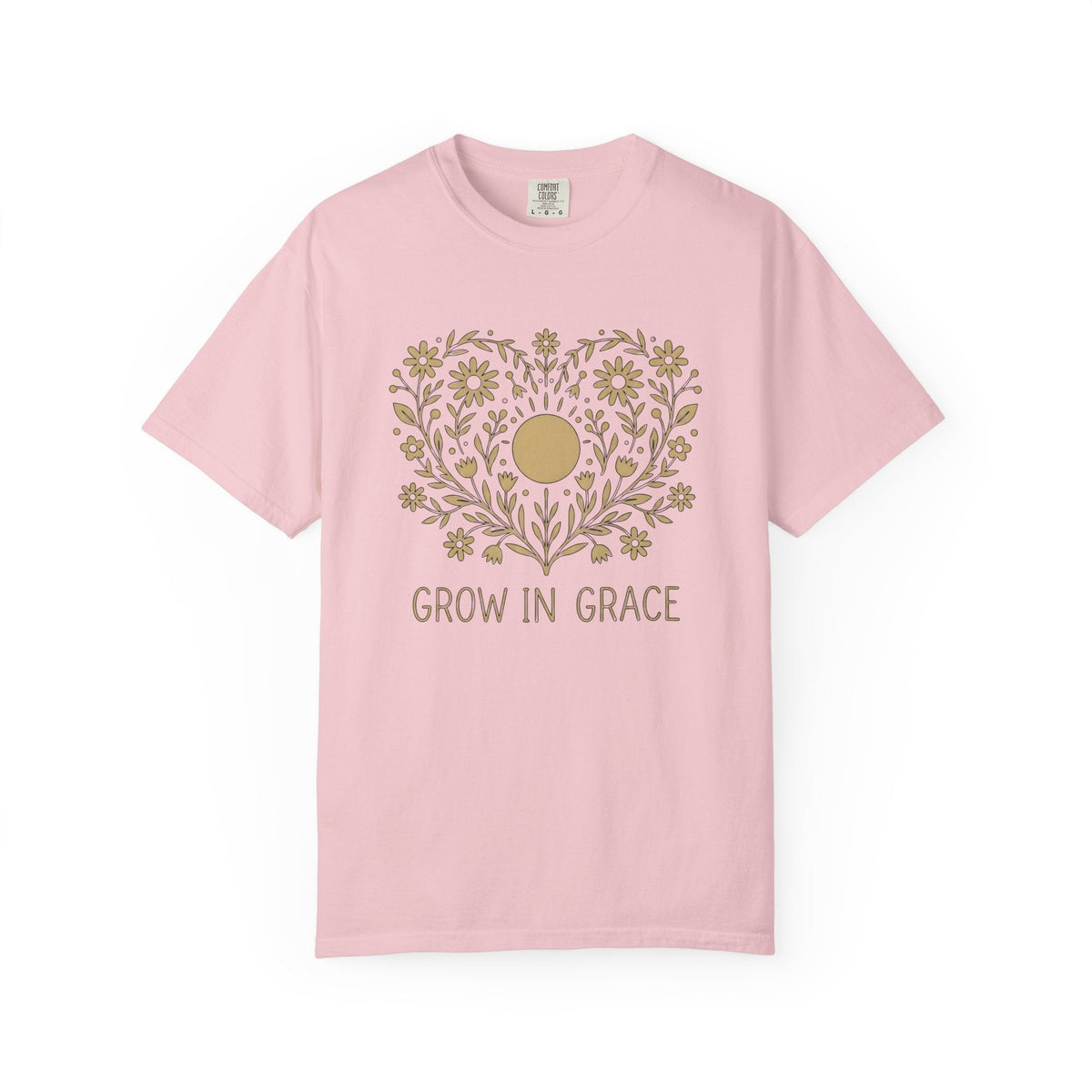Heart Floral Sun Shirt St Valentine's Day Botanical Unisex product image 3