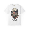Flag Dog Shirt America Gift Women Classic Tee Bulldog product image 1