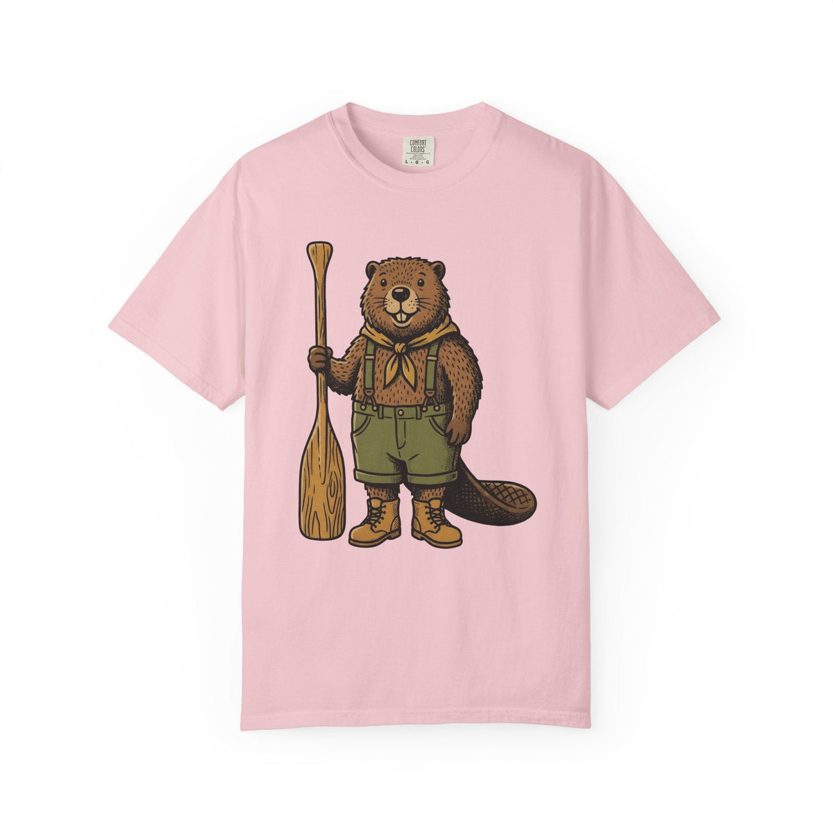 Beaver Rv Shirt Animals Hiking Unisex Gift Antique Tee product image 3