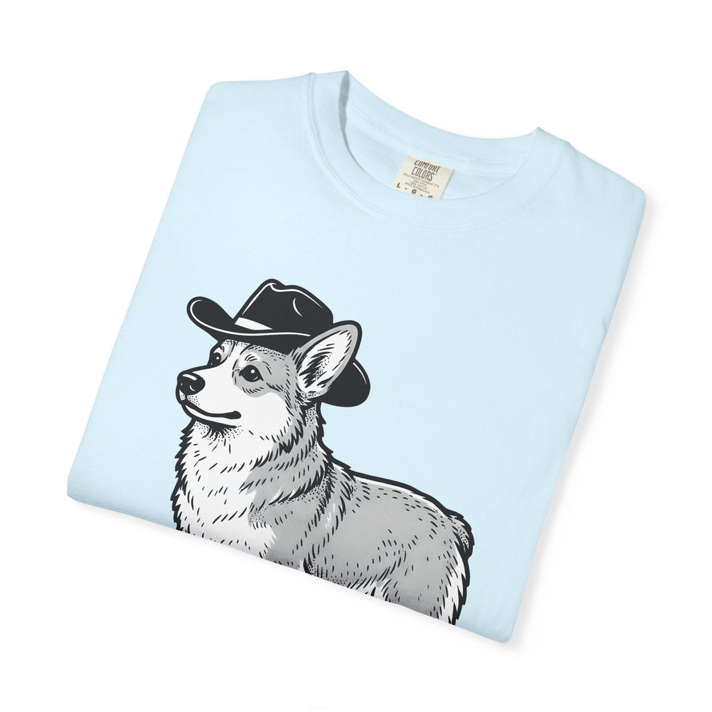 Corgi Pet Shirt Cowgirl Animal Gift for Women Cartoon Tee product image 8