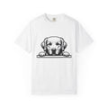 Golden Retriever Shirt Dog Pets Gift Women Line Art Tee product image 1