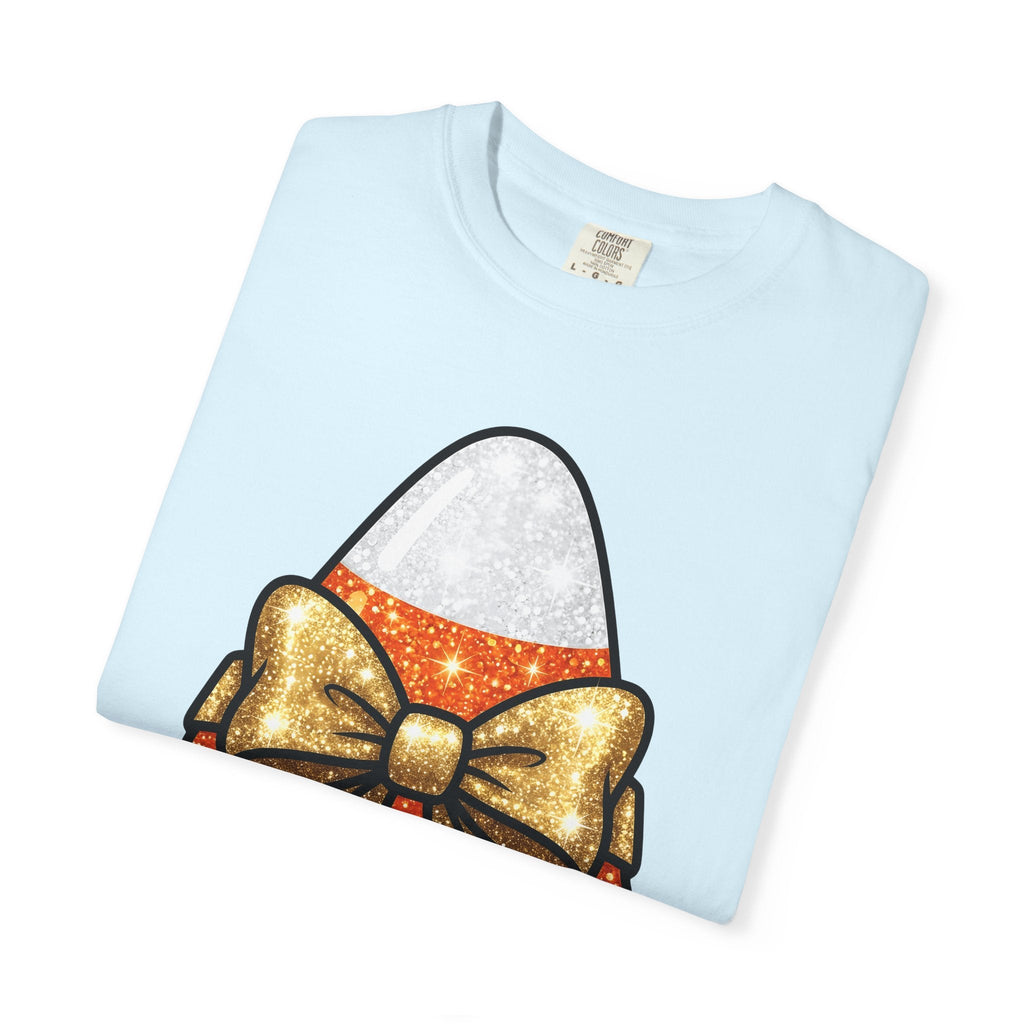 Candy Corn Shirt Halloween Treats Unisex Gift Shimmer Tee product image 9
