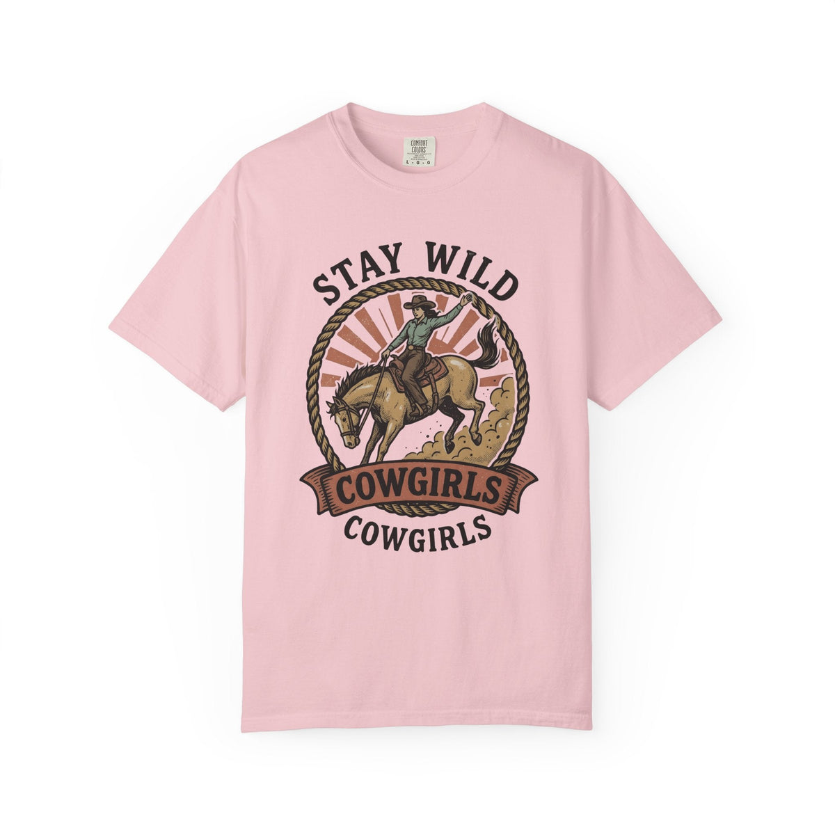 Cowgirl Horse Shirt Cowboy Gift for Women Rustic Tee Rodeo product image 3
