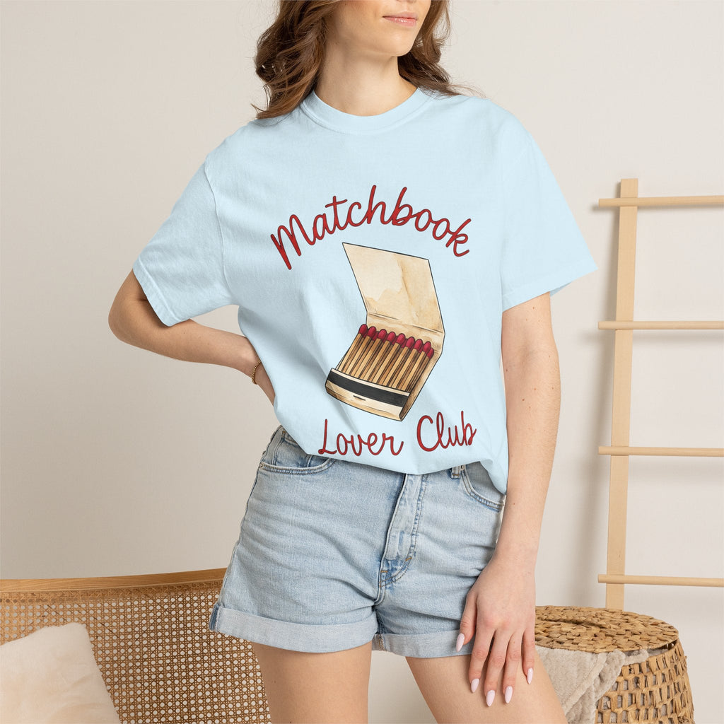 Matchbook Shirt Vintage Novelty Unisex Gift Sketch Tee product image 9