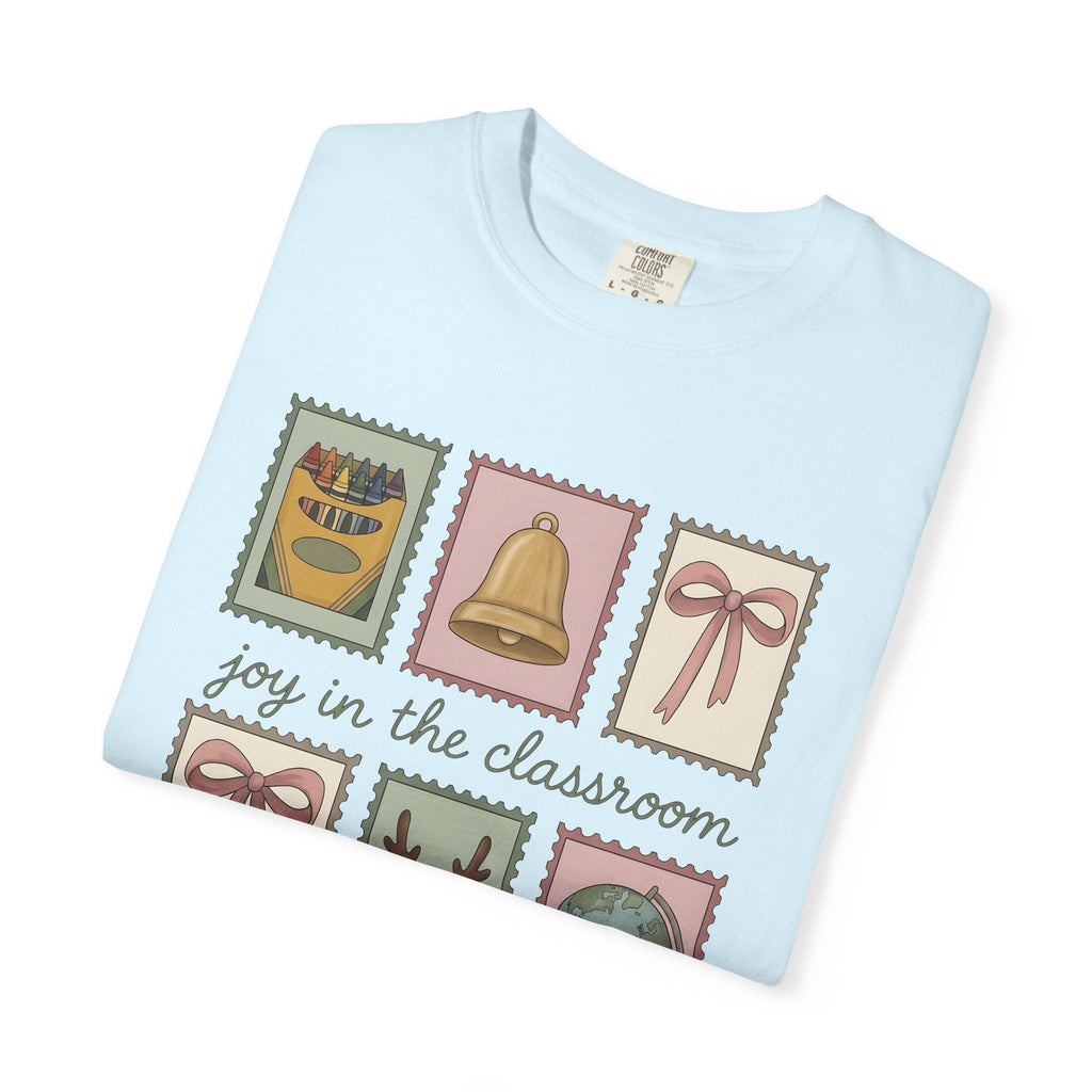 Classroom Rubber Stamps Whimsical T-Shirt – Teacher School product image 8
