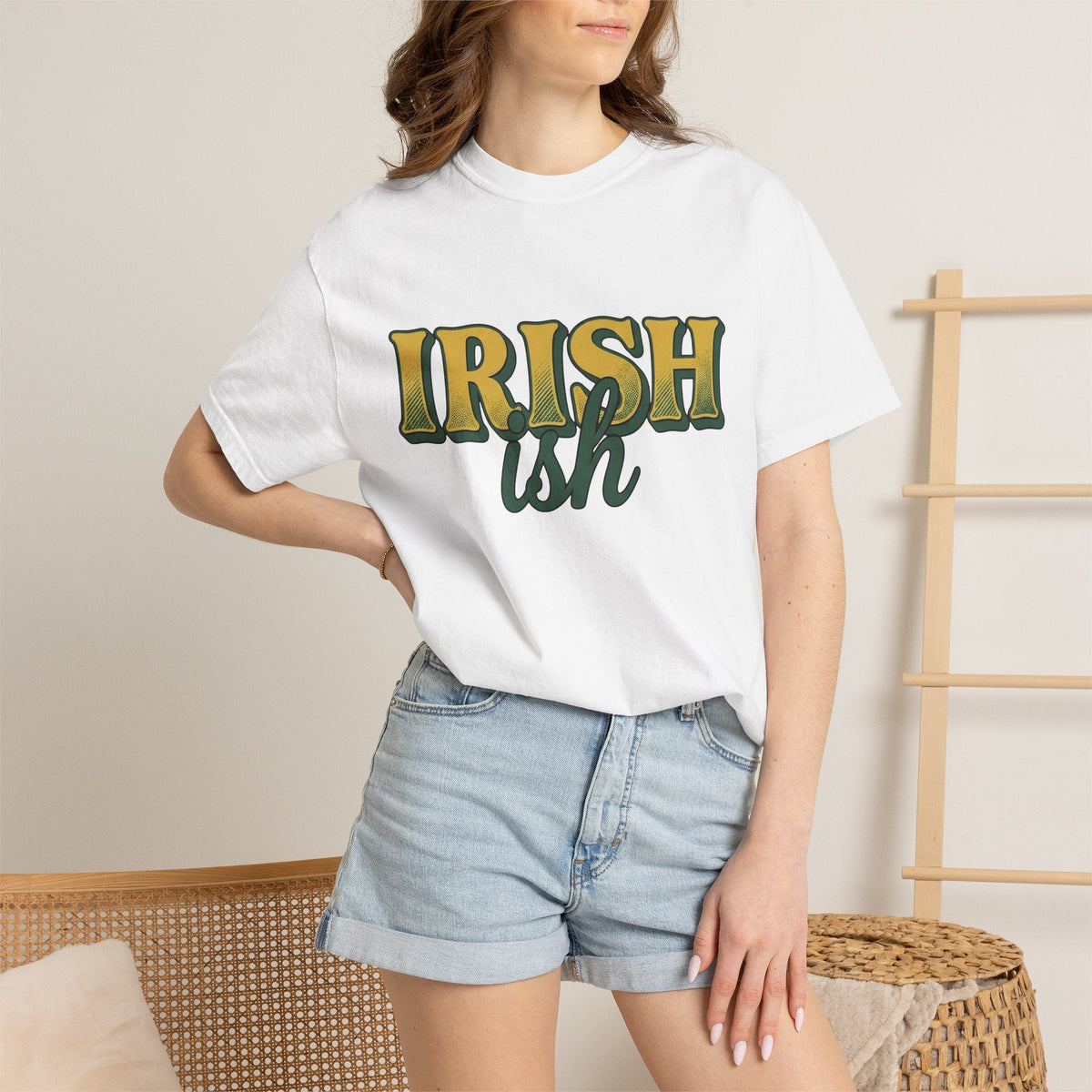 Retro Text Shirt St Patrick's Day Humor Unisex Gift Bold product image 6