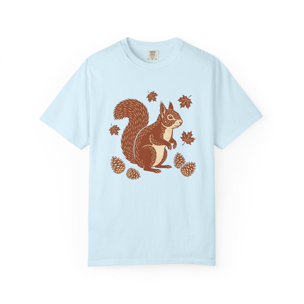 Squirrel Drawing Shirt Animals Nature Unisex Gift Ethnic product image 2