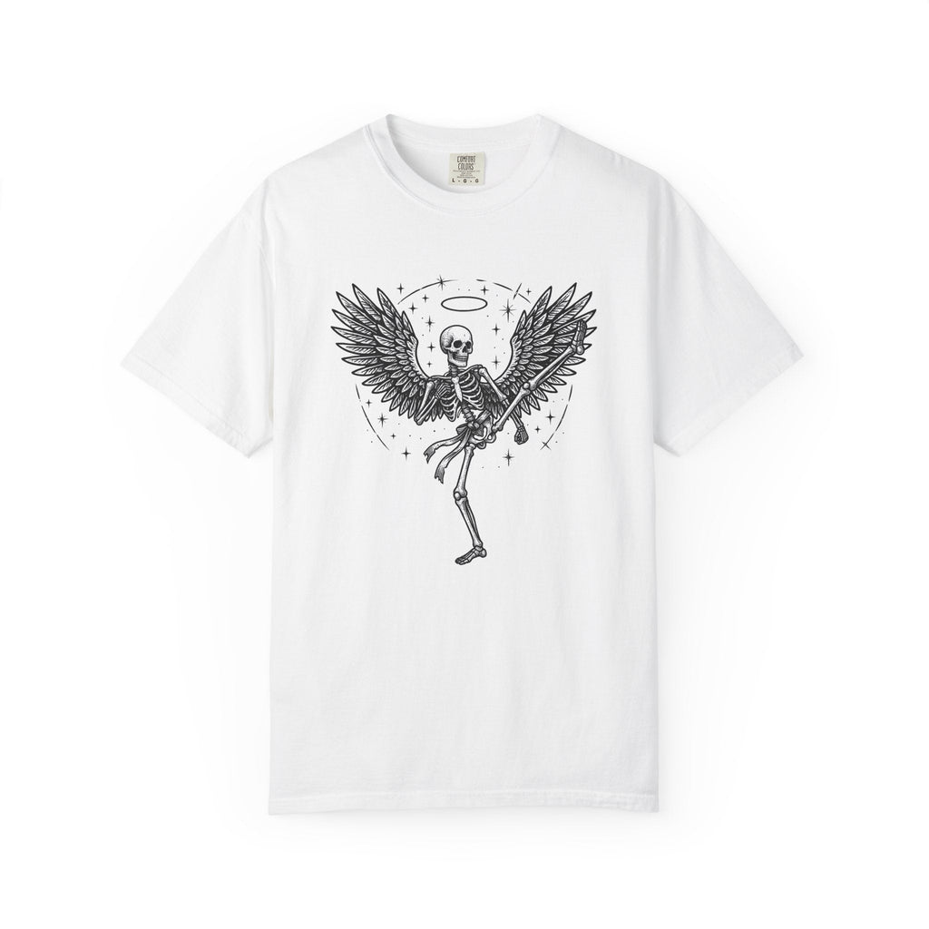 Angel Skull Shirt Sports Combat Unisex Gift Ink Tee Sugar product image 1