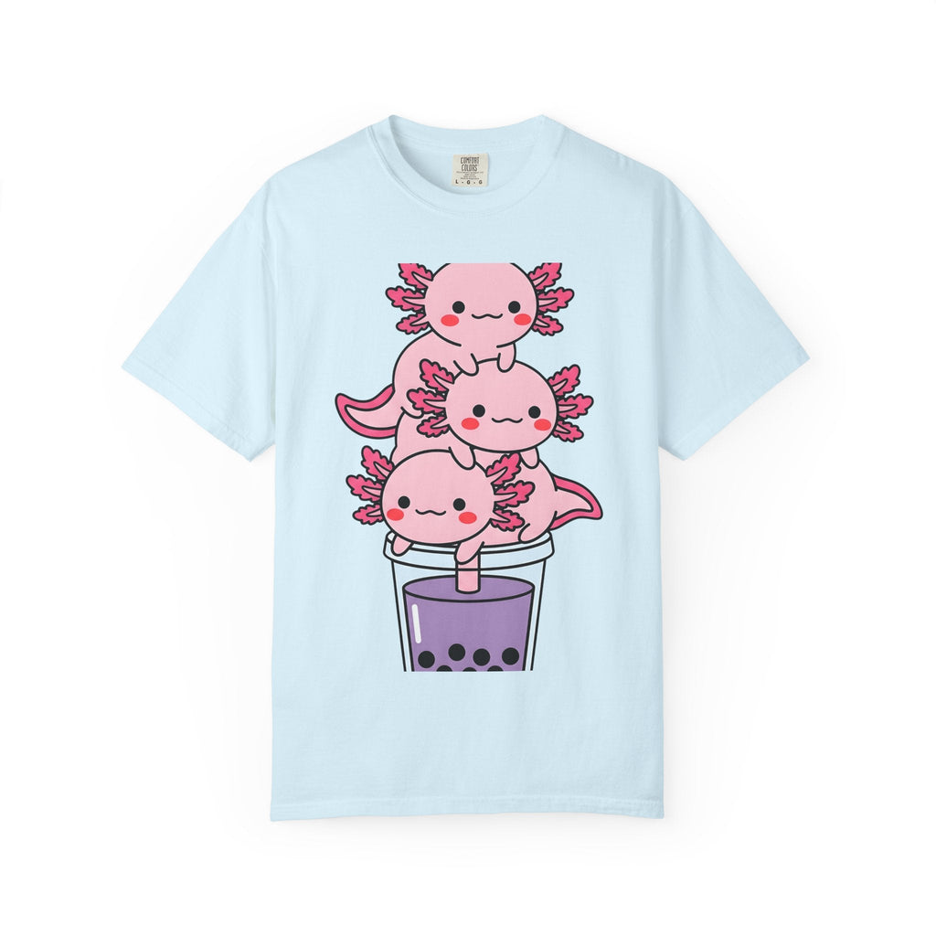 Axolotl Tea Shirt Drinks Pets Unisex Gift Cute Tee Mexican product image 2