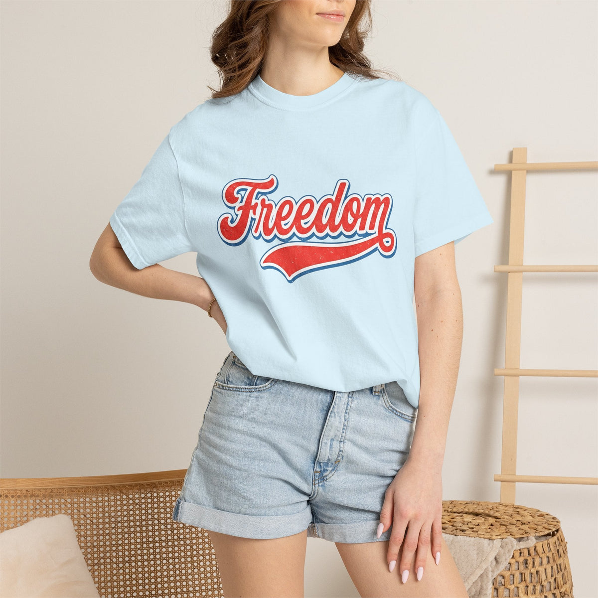 Vintage Varsity Lettering Shirt America Patriotism Unisex product image 9