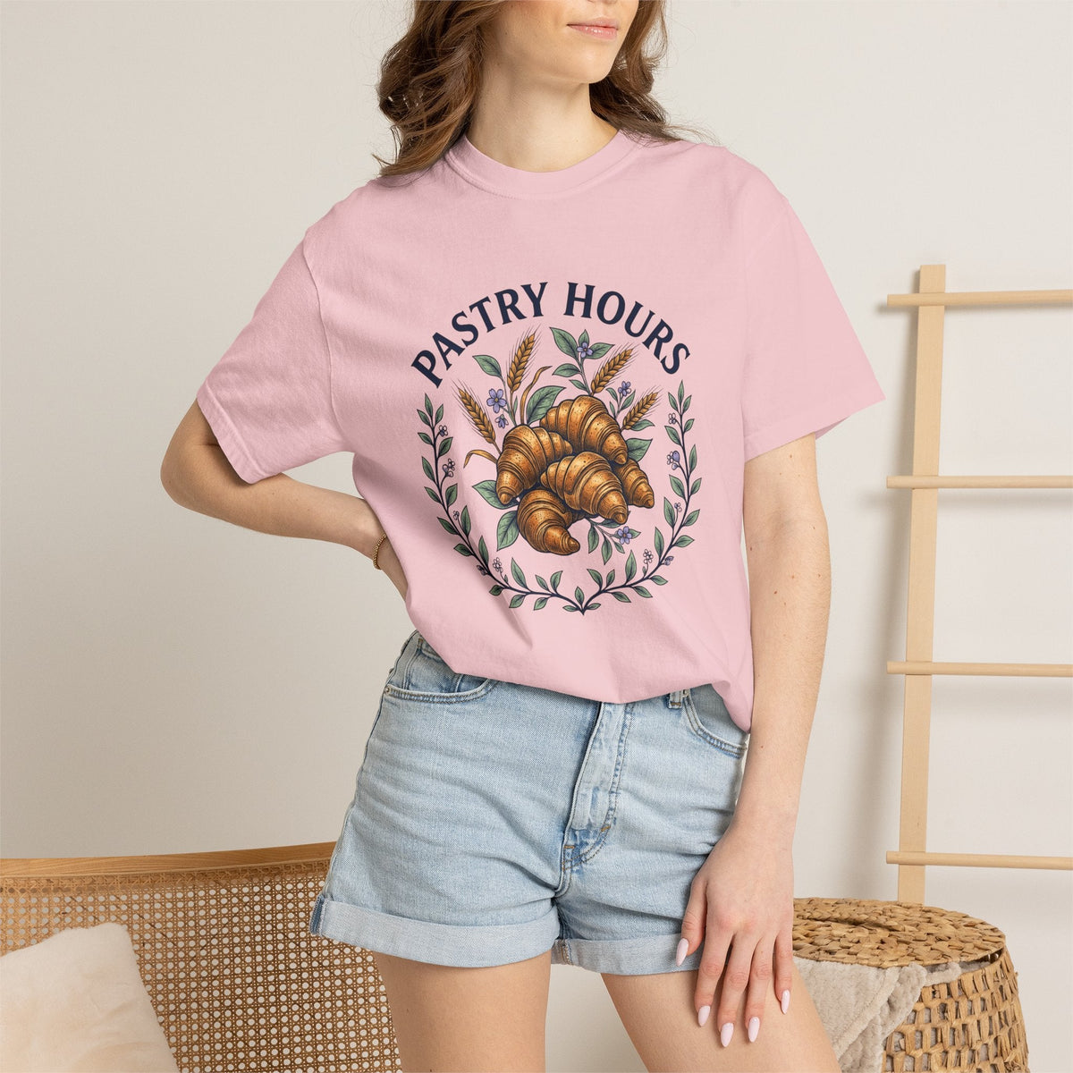 Croissant Treat Shirt Desserts Baked Goods Unisex Gift product image 12