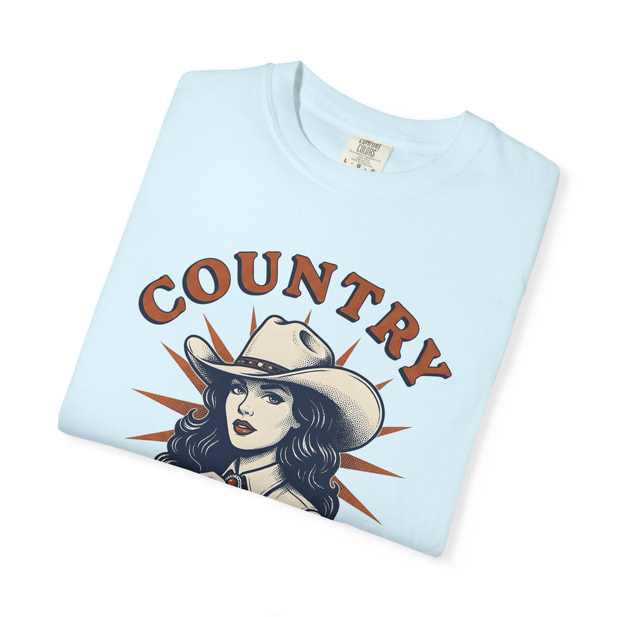 Cowgirl Design Shirt Frontier Gift for Women Hand Drawn Tee product image 8