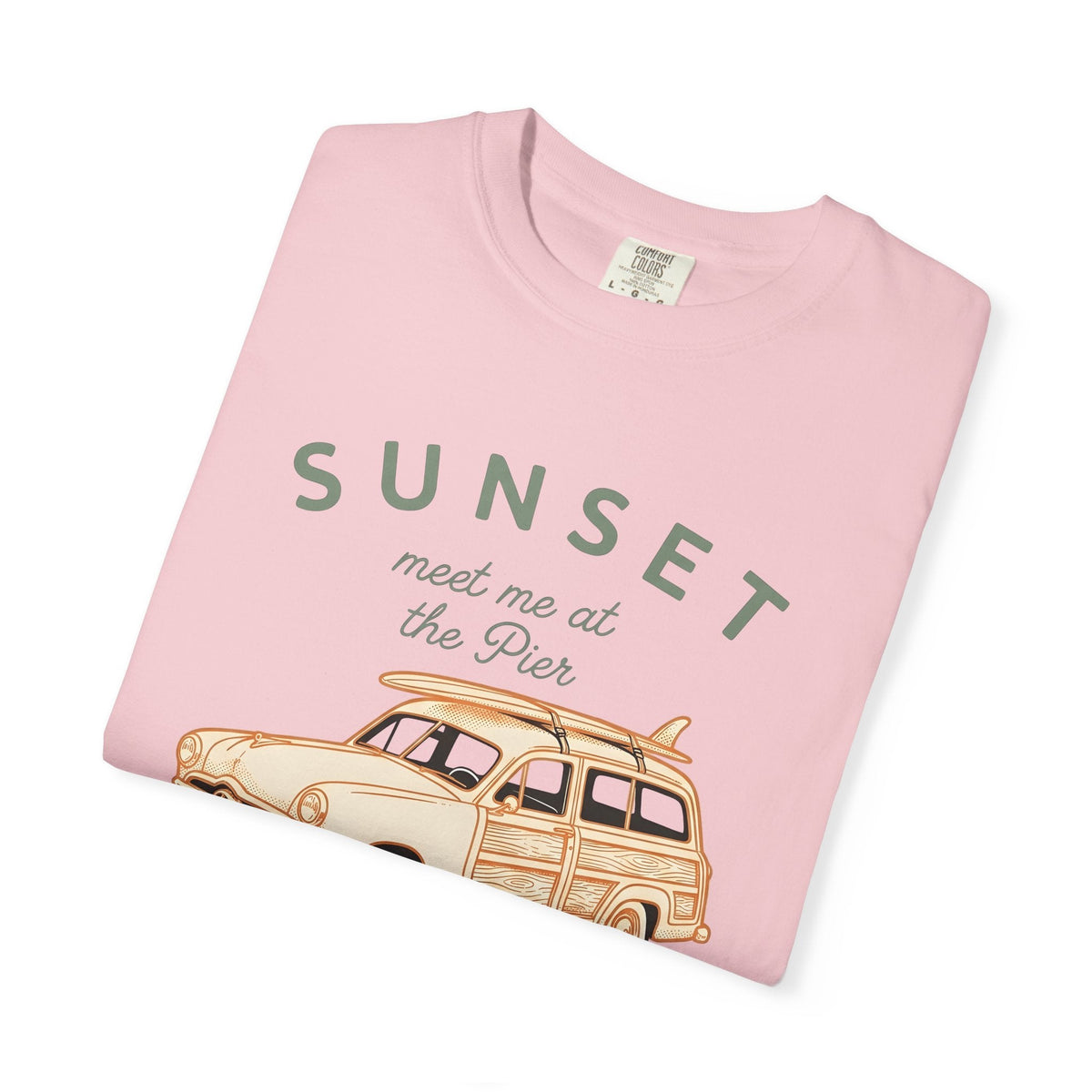 Vintage Surf Wagon Shirt Surfing Beach Unisex Gift Retro product image 11