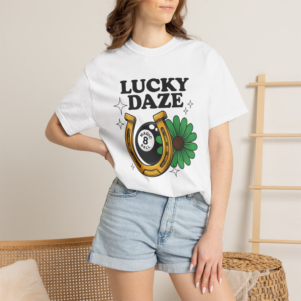 Horseshoe Magic Ball Shirt Holiday Charm Unisex Gift Retro product image 6